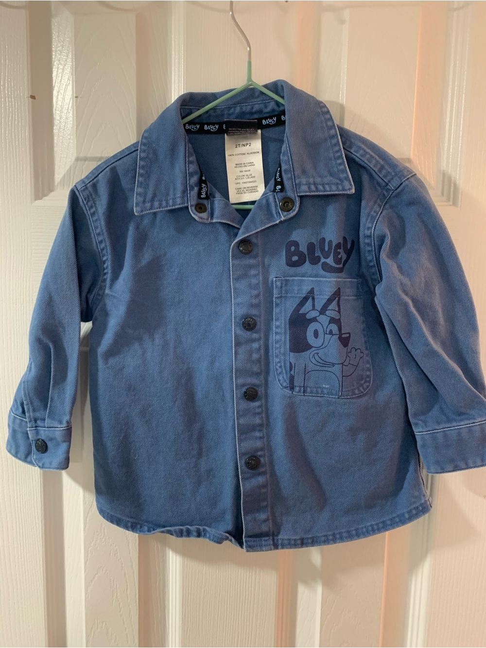 Boys' Denim-Style Blue Jacket